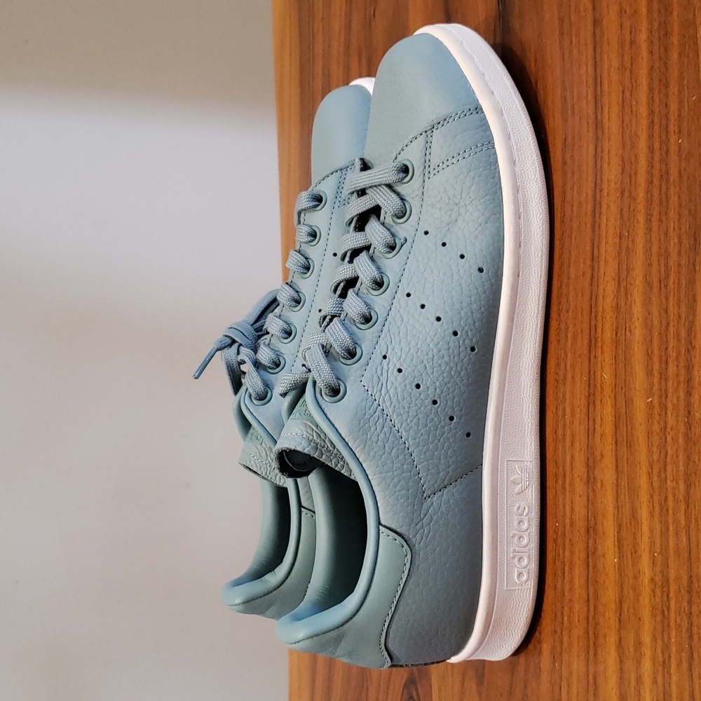 Adidas Stan Smith Green Leather Shoes Men's 8